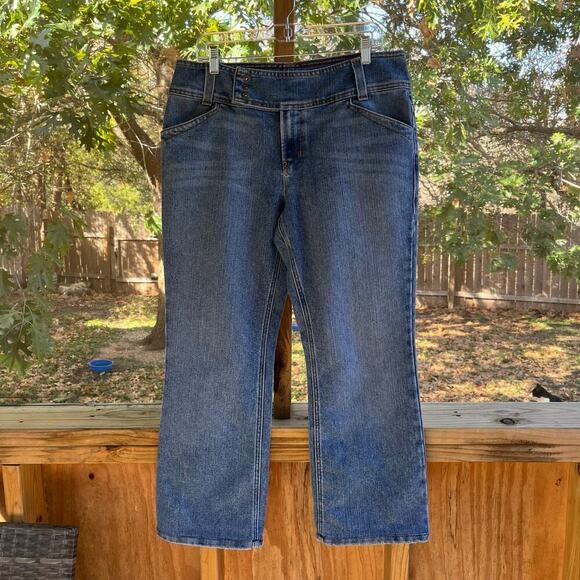 Tommy Hilfiger Women's Vintage Hipster Boot Jeans Size 14 - Picture 1 of 8